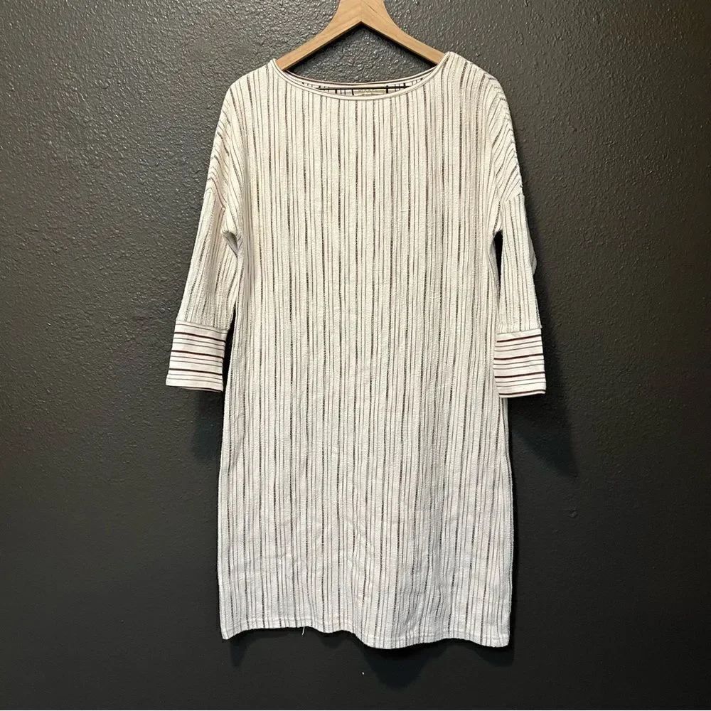 Roolee stripe textured dress small